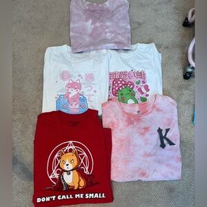 Graphic T-shirt variety bundle